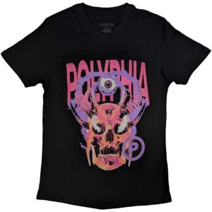 Polyphia Unisex T-Shirt: Skull Circle P (Medium)