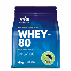 Whey-80 Vassleprotein 4 kg
