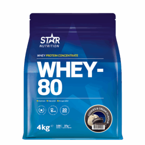 Whey-80 Vassleprotein 4 kg