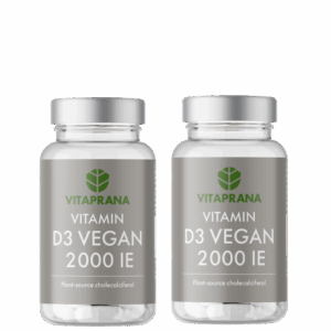 2 X Vitamin D3 Vegan 2000 IE, 110 kapslar