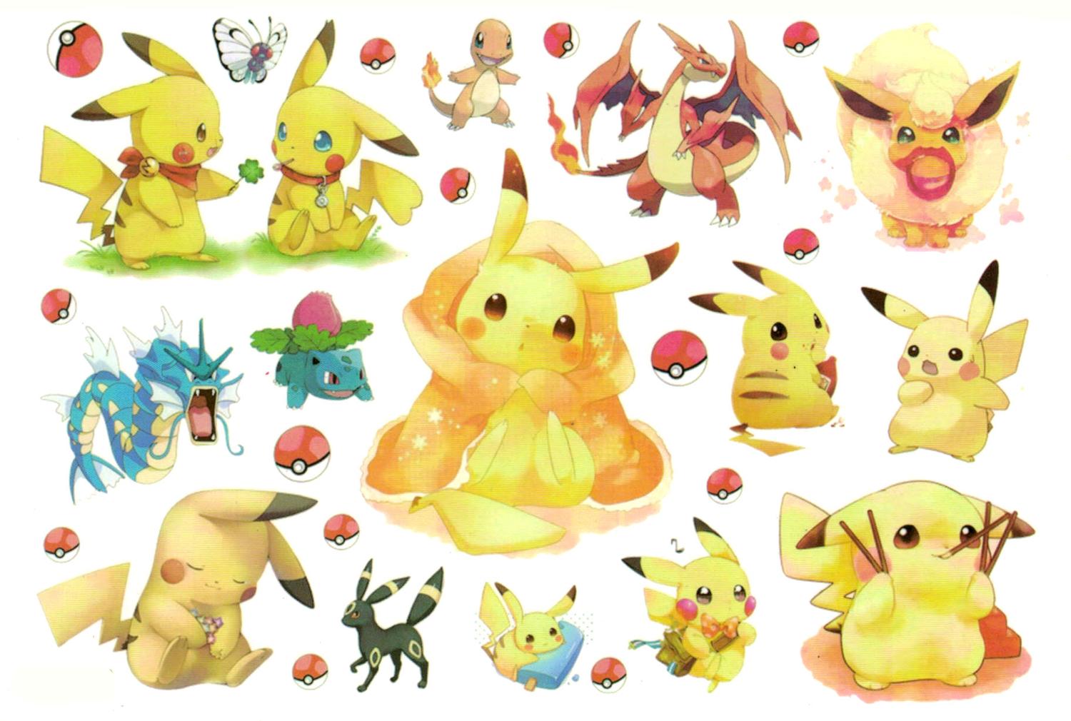 Pokemon tatueringar för barn 14 häftiga och färgglada motiv