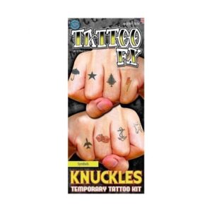 Knuckles Symbols tatoveringer