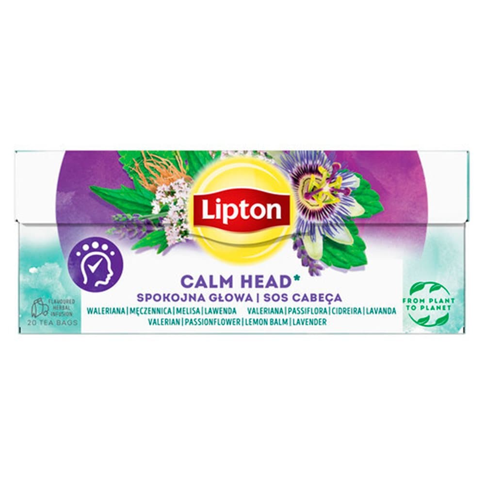 Lipton örtte med naturlig smak för lugnt huvud 26 g (20 påsar)