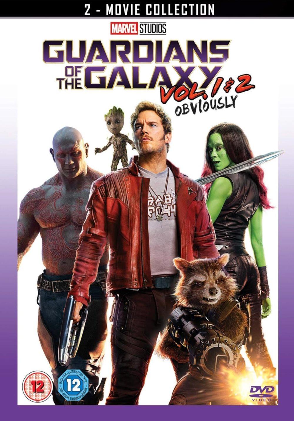 Guardians of the Galaxy 1+2 (2 DVD)
