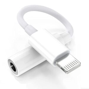Lightning till 3.5mm AUX för iPhone / Apple - Hörlursadapter