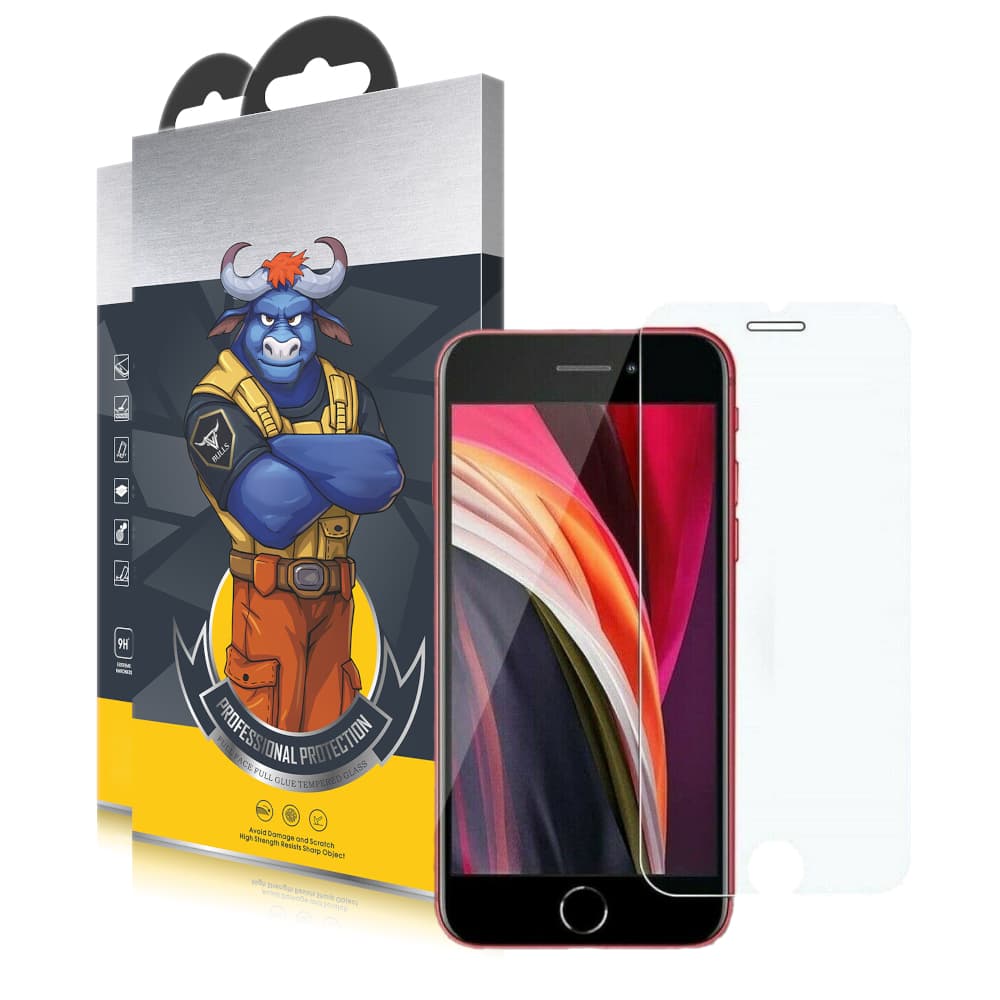 Premium 9H Skrmskydd iPhone SE 2020 Crystal Clear