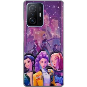 Xiaomi 11T Pro Genomskinligt Skal Kpop Demon Hunters Zoey Mira Aya United Star Magic Cosmic Energy