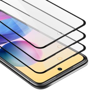 Xiaomi RedMi NOTE 10 5G / POCO M3 PRO 5G 3x Skyddsglas Skrmskydd Skyddsfilm Hrdat (Tempered)-glas fr skydd Full Cover
