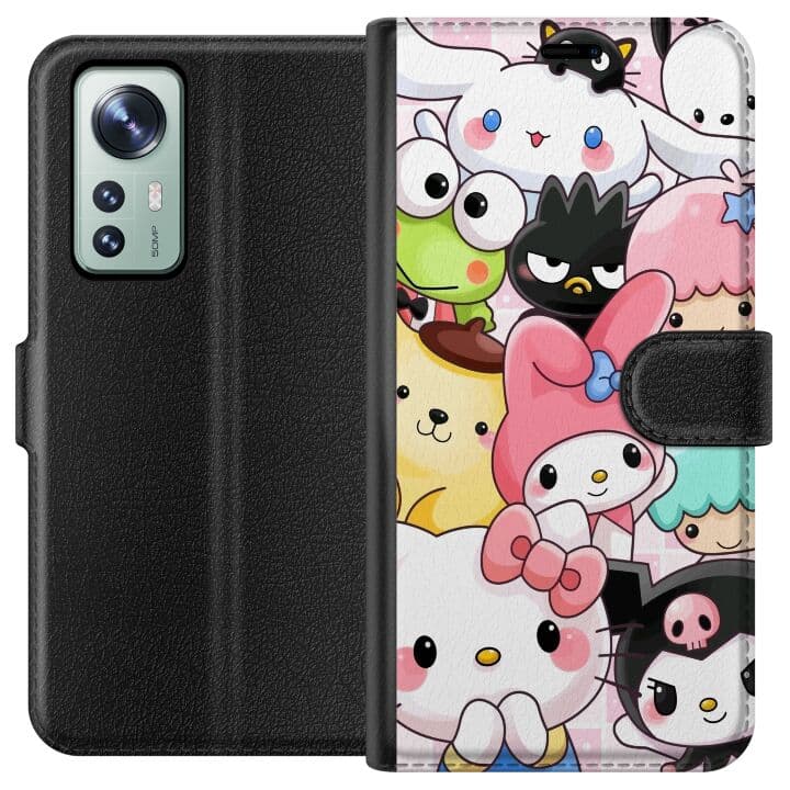 Xiaomi 12 Plnboksfodral Kawaii Sanrio Crew