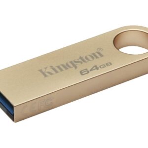 Kingston DataTraveler SE9 G3 - USB flash-enhet - 64 GB - USB 3.2 Gen 1 - guld