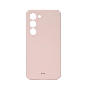 ONSALA Backcover Silicone Samsung S23 5G Chalk Pink