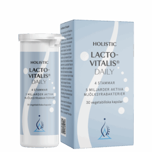 Lactovitalis Daily Mjlksyrabakterier 30 vegetabiliska kapslar