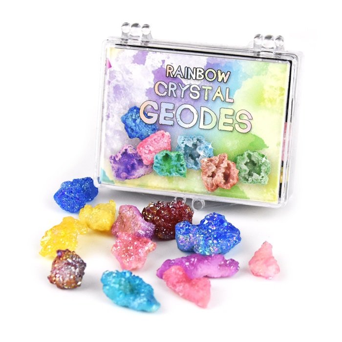 Rainbow Crystal Geodes i ask