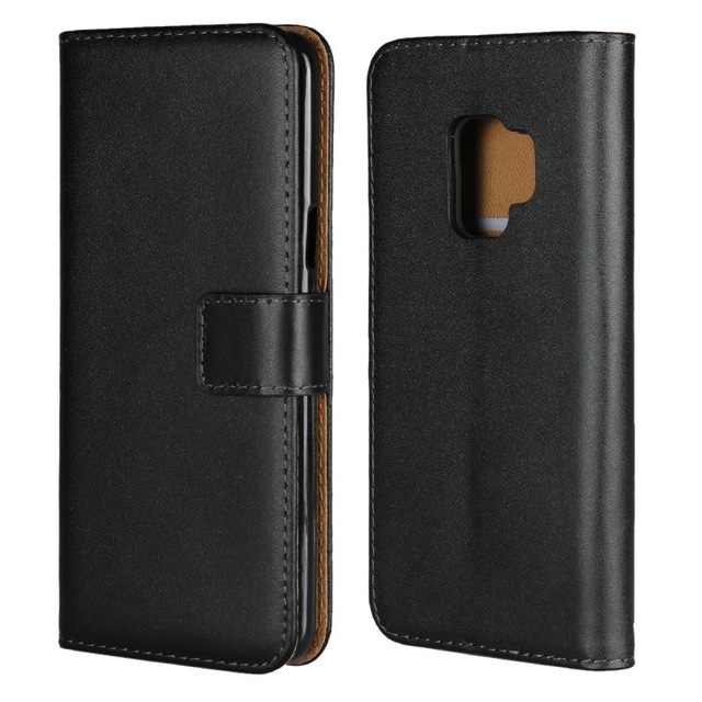 Plånboksfodral Samsung S9 äkta skinn