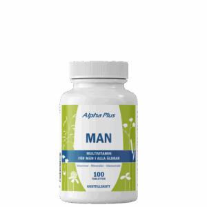 Vitaminer & mineraler Man 100 tabletter