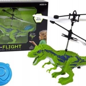 LeanToys Flygande Dinosaurie Handstyrd Helikopter Grön