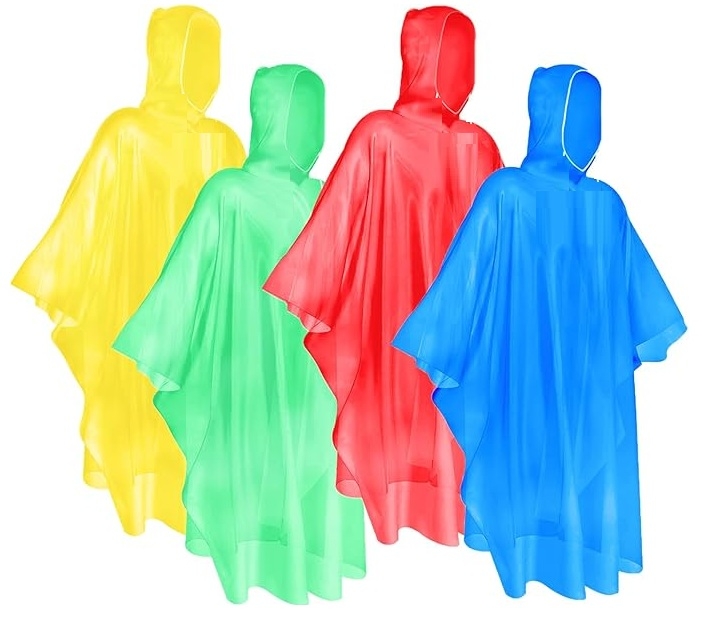 1sT Regnponcho med huva