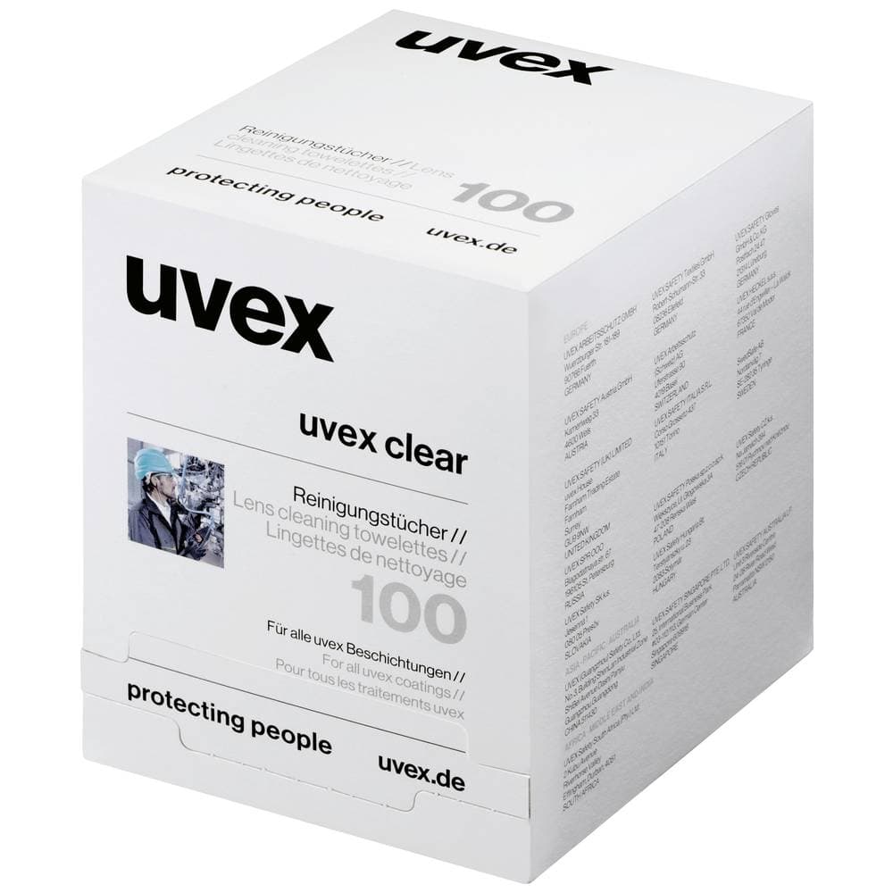 uvex 9963005 Rengöringsduk för glasögon 100 st