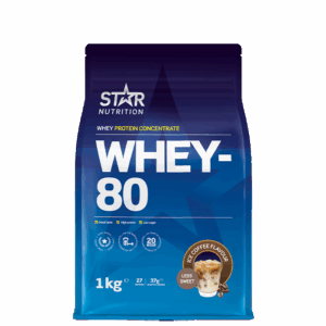 Whey-80 Vassleprotein 1 kg