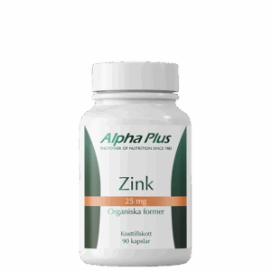 Zink 25 mg 90 kapslar