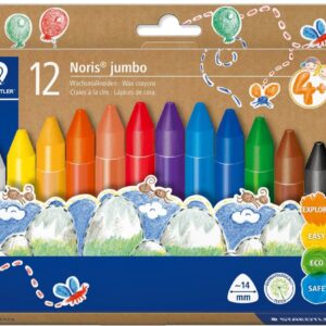 Vaxkrita Jumbo 12-p Noris Junior Staedtler