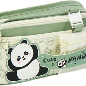 Panda Skolpennfodral Kawaii Pennfodral Pennfodral Stor Kapacitet Skolpennfodral