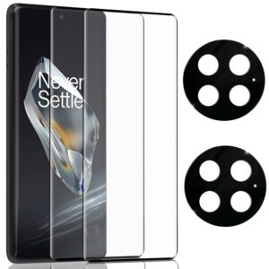 2-Pack OnePlus 13 Skrmskydd & 2-Pack linsskydd - Hrdat Glas 9H - Super kvalitet 3D