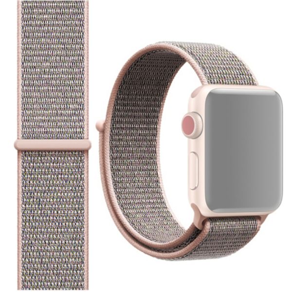 Apple Watch 38mm / 40mm Nylonarmband Rosé
