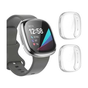 2-PACK Heltäckande Skal Fitbit Sense 2 / Versa 4