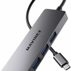USB C Hub SuperSpeed - 4 portar