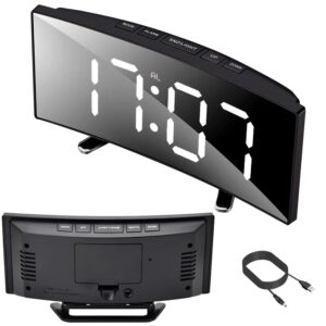Väckarklocka - Digital med LCD & Termometer - Klocka