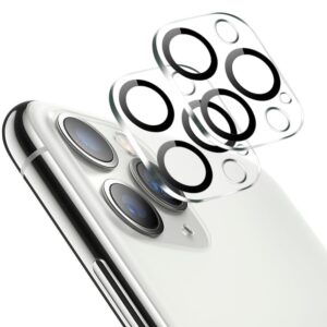 [2-Pack] iPhone 11 Pro Max Linsskydd av Hrdat Glas - Skydd fr Kamera, Anti-Reptligt