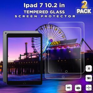 2-Pack Apple Ipad 7 (10.2 Inch) - Hrdat Glas 9H - Super Kvalitet Skrmskydd