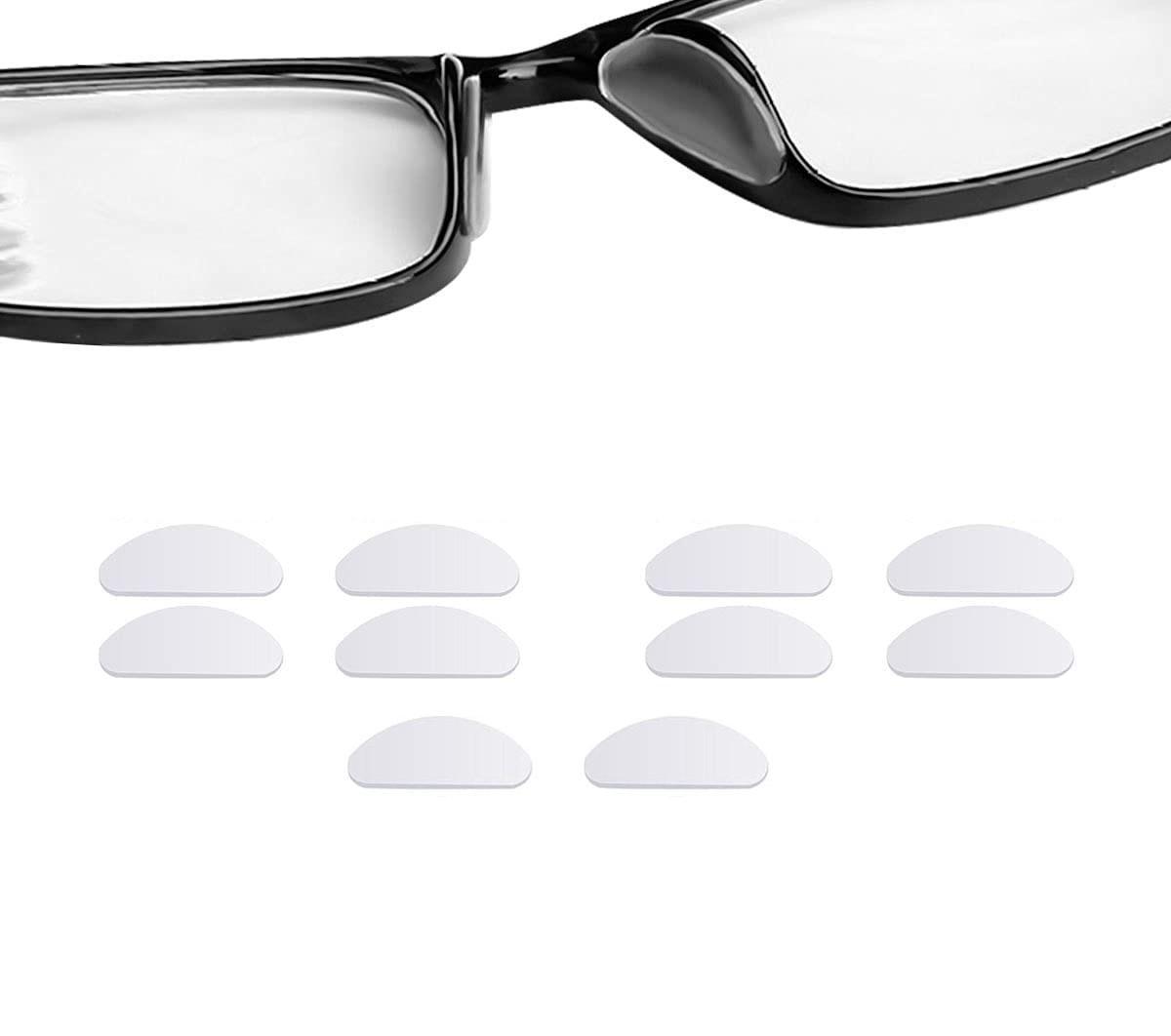 Nsskydd fr glasgon silikon transparent 5 par (15 mm)