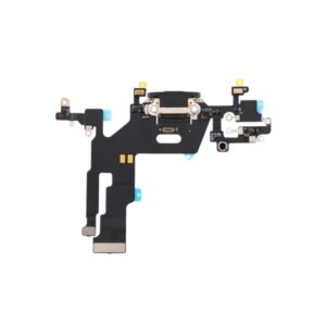 Original iPhone 11 Laddkontakt med Flex - Svart