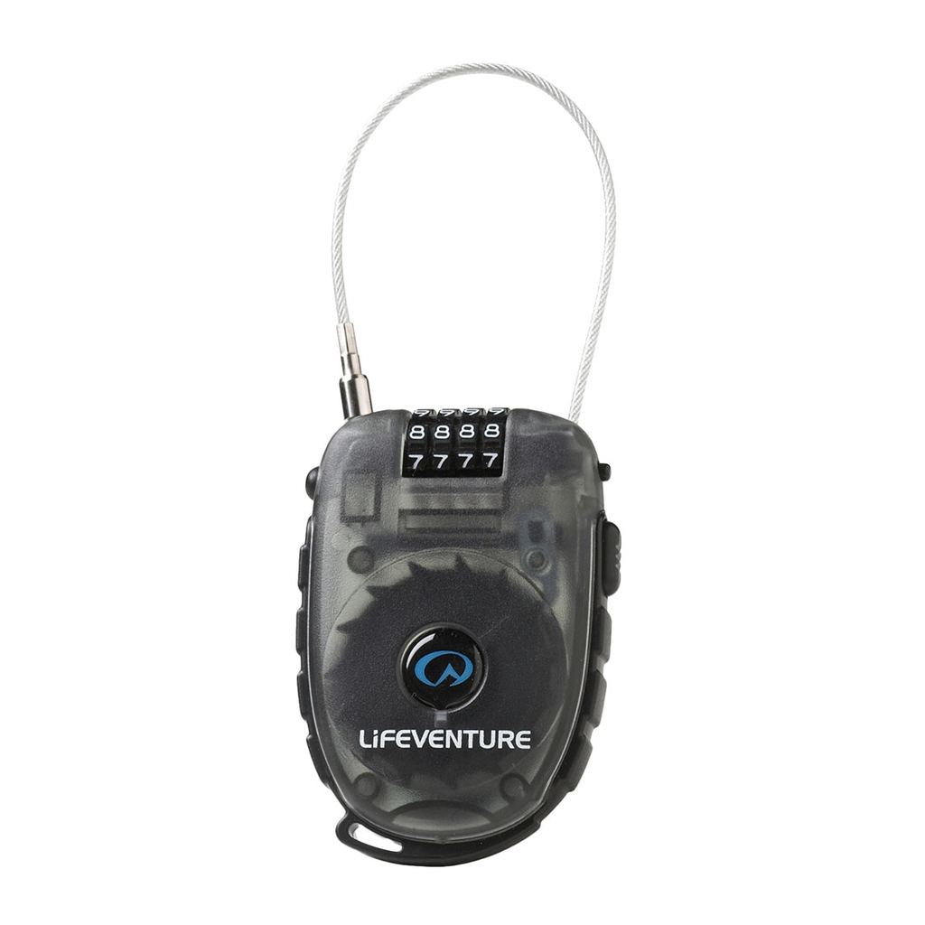 LIFEVENTURE CABLE LOCK, vajerlås väskor, vajerlås snowboard