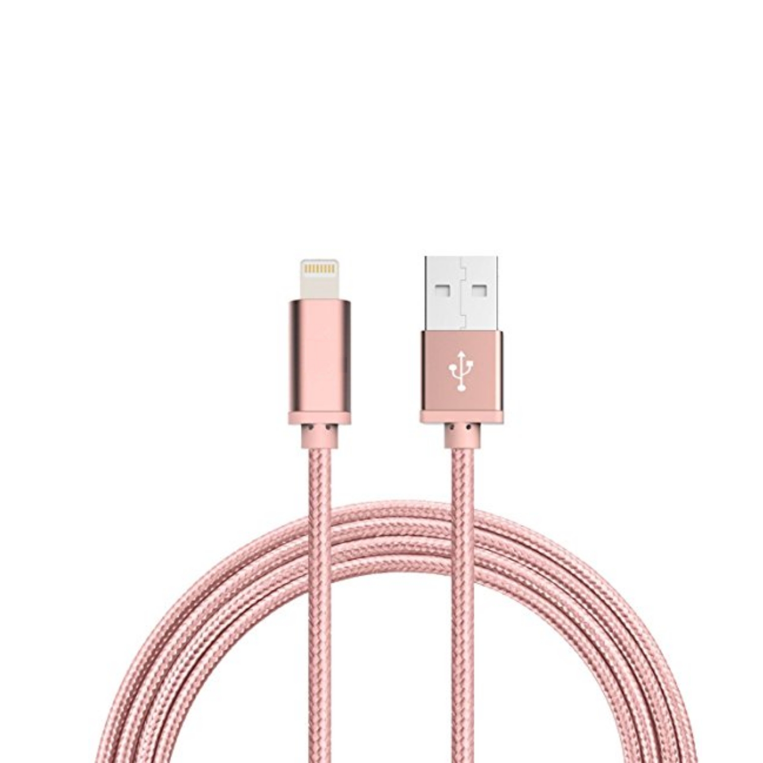 Nylonflätad USB till Lightning Kabel iPhone