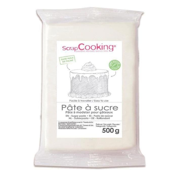 Vit sockerpasta 500 g
