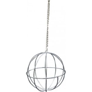 Panama Pet Panama Pet round feeder for rodents and rabbits, chrome-plated 12cm