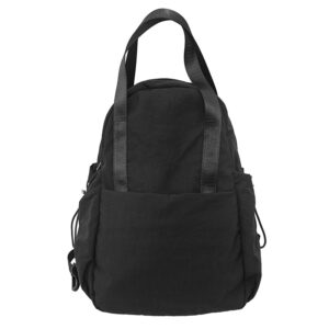 Konvertibel ryggsäck: 3-i-1 Sling, Crossbody & Axelremsväska Black