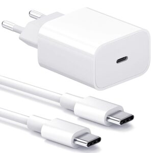 Laddare för iPhone/Samsung - Snabbladdare - Adapter / Kabel 20W USB-C