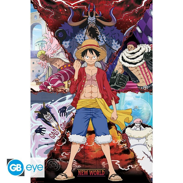 Poster - One Piece Luffy vs New World