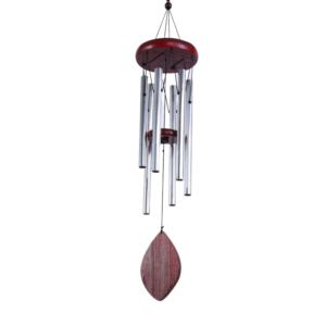Vindspel fr Trdgrdar & Uteplatser - 6 rr Silver