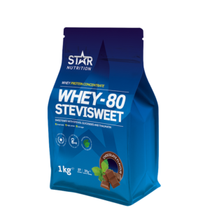 Whey-80 SteviSweet Vassleprotein 1 kg