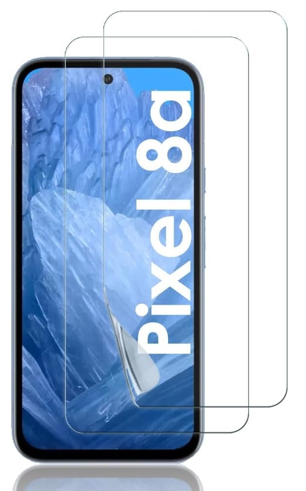 2-Pack Google Pixel 8a Skrmskydd i Hrdat Glas