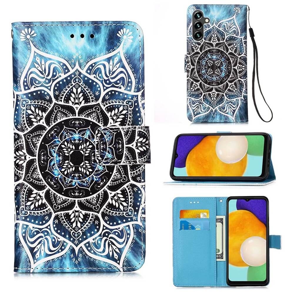 Plnboksfodral Samsung Galaxy S25 - Bl Mandala