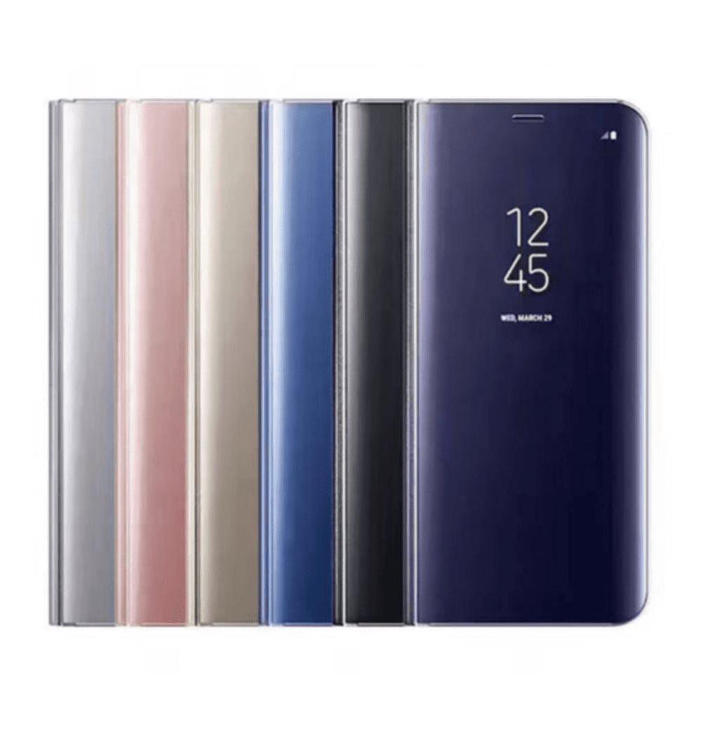 Samsung Galaxy S9 PLUS Exklusivt Fodral - Flip Cover - Clear View - 6 Frger - SVART