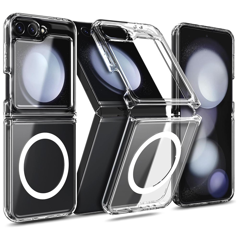 Samsung Galaxy Z Flip 7 Praktiskt Skal fr Trdls Laddning