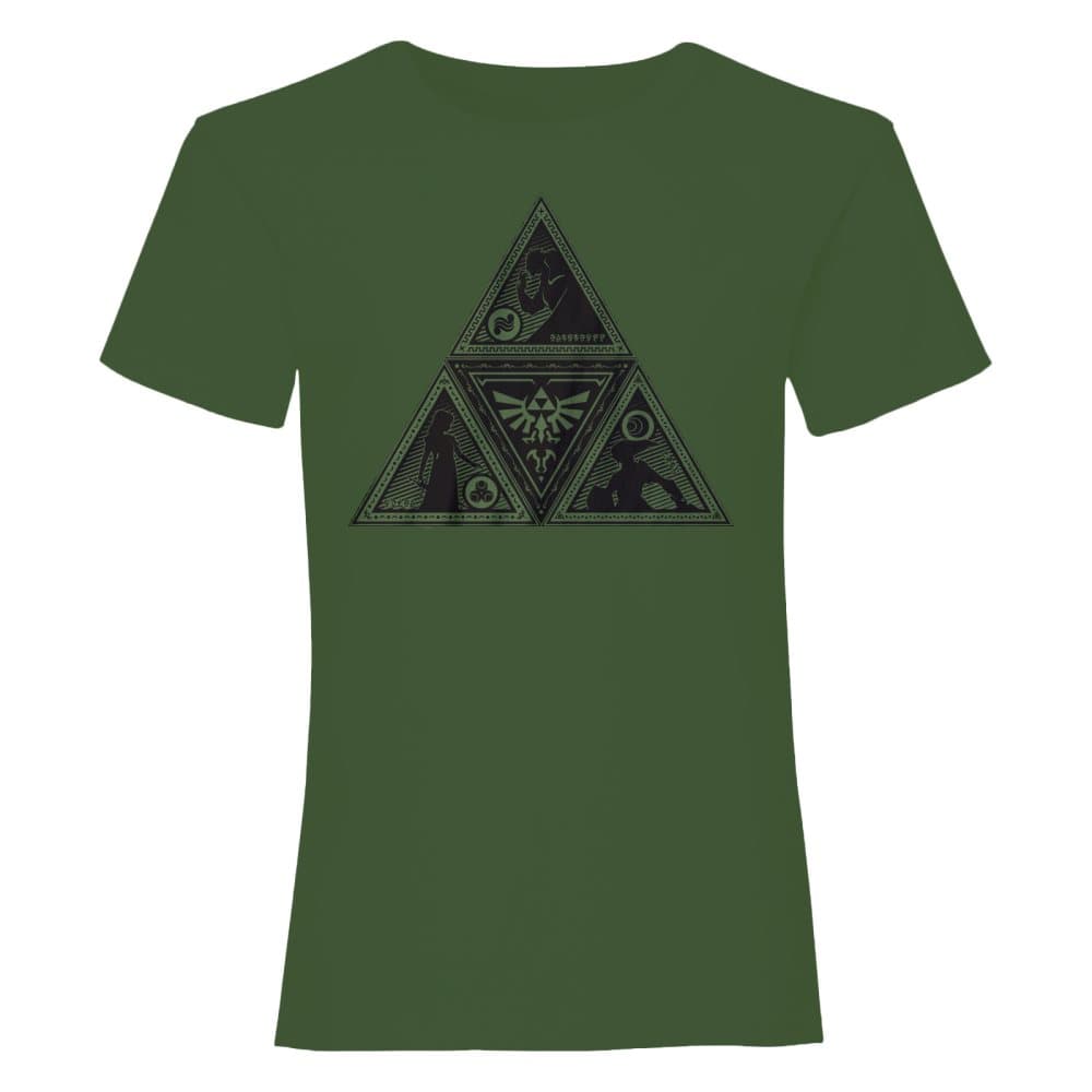 Nintendo Unisex vuxen Triforce Legend of Zelda T-Shirt