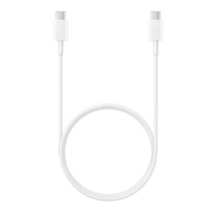 Original Samsung USB-C till USB-C kabel 3A - Vit